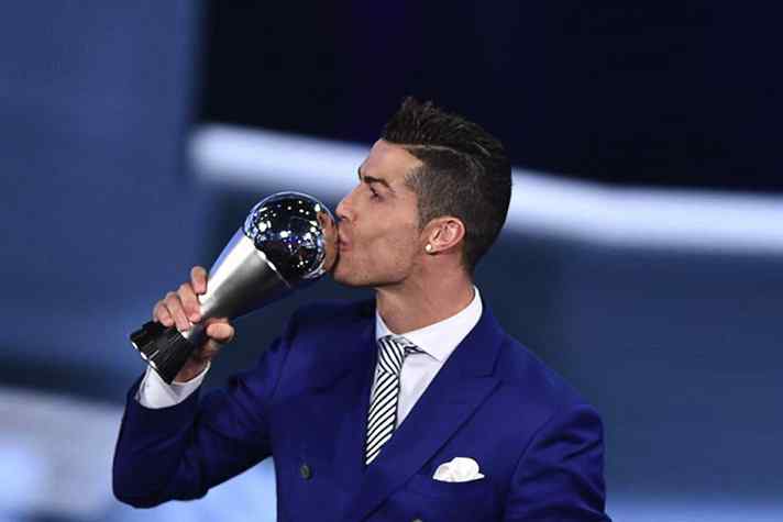 Best FIFA Player award an addition to Ronaldo’s rich closet