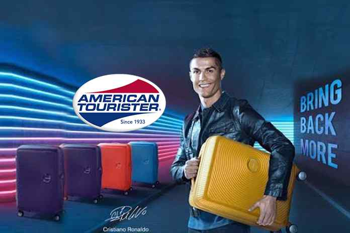 cristiano ronaldo american tourister
