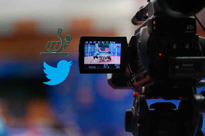 ITTF signs live streaming deal with Twitter