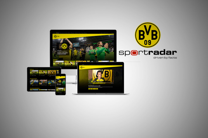 Borussia Dortmund relaunches OTT platform BVB-TV with Sportradar