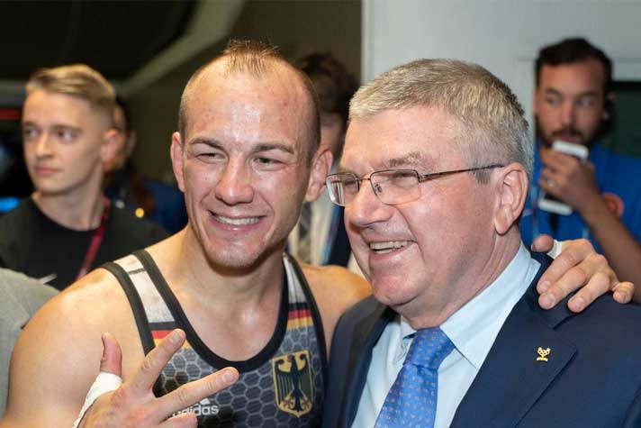 UWW World Wrestling Championships: IOC President Bach hails ‘fantastic atmosphere’