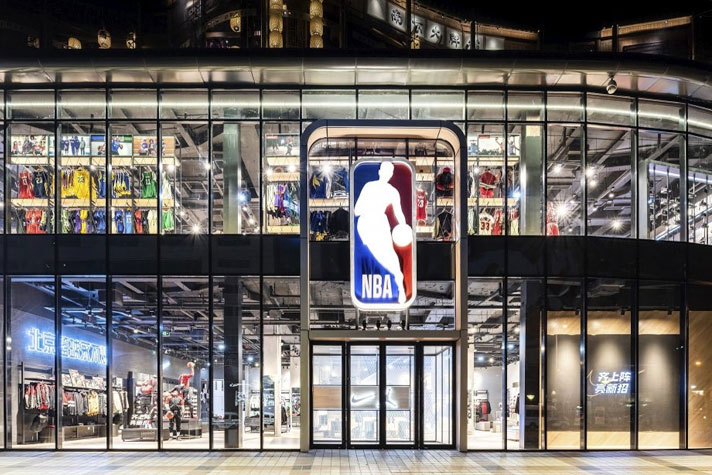 Geweldige eik Aanpassen Individualiteit NBA opens largest store outside North America in Beijing