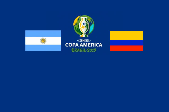 Copa 2019 america kolombia vs argentina STARTING XI