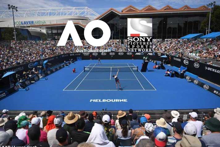 Australian Open LIVE: Sony commits 4 screens, innovative presentation
