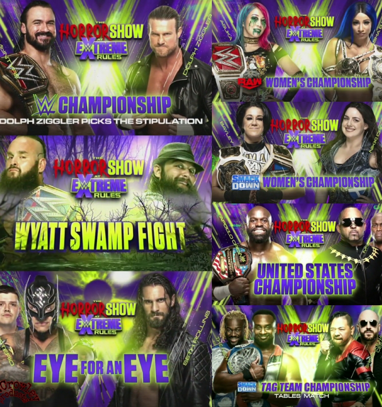 Rules wwe 2021 matches extreme WWE Extreme