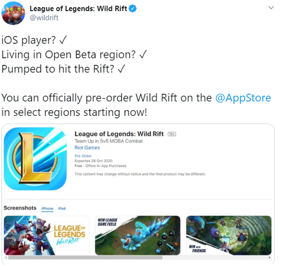 League of Legends: Wild Rift open beta kicks off this month - The