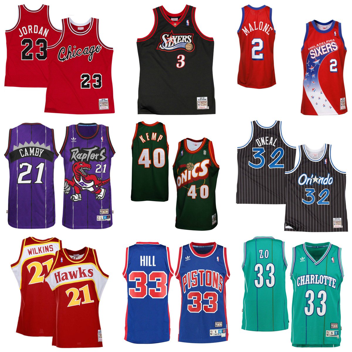 Pijlpunt enz financieel NBA Jersey Day: 10 Vintage Jerseys NBA teams need to bring back