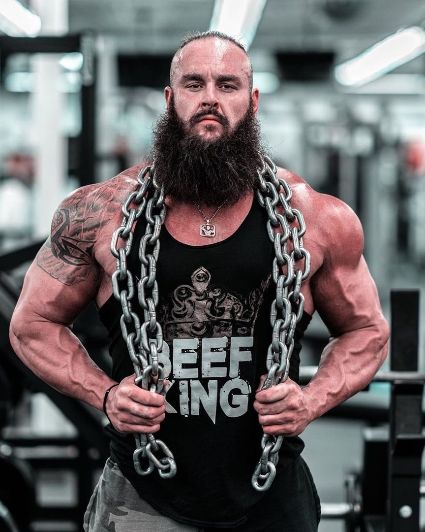 WWE News: Braun Strowman shows off his new hair style while working out in  gym - Inside Sport India