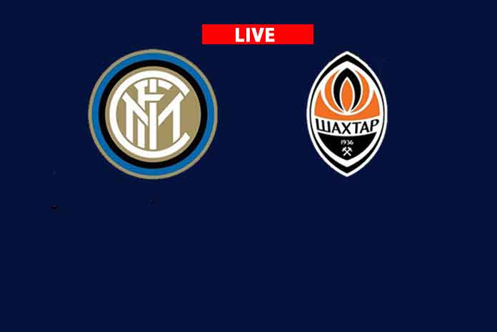 live inter vs shakhtar