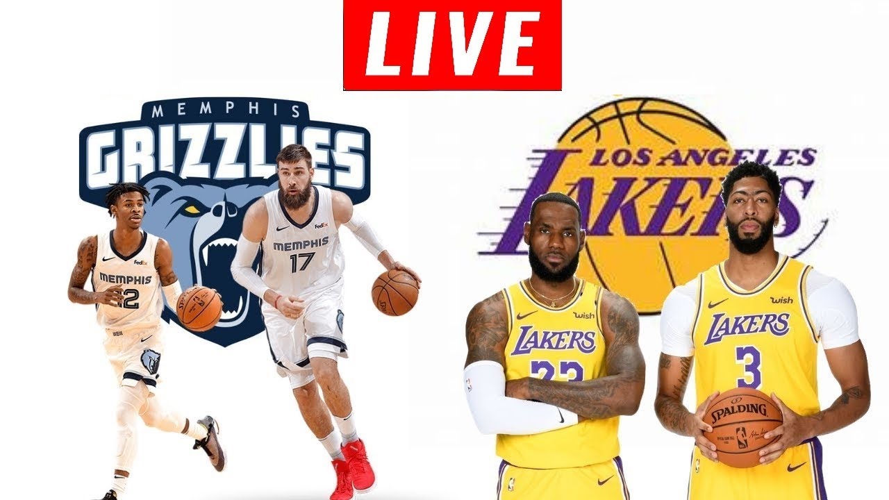 Lakers vs Grizzlies LIVE in NBA Memphis leads 59-46 at halftime