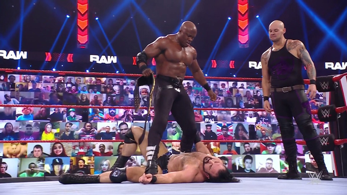 Bobby Lashley & King Corbin attacks Drew McIntyre in the latest episode of WWE Raw