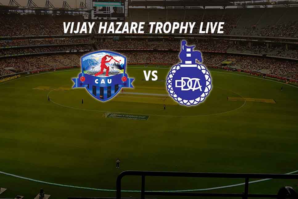 Vijay Hazare Trophy Live - Delhi vs Uttarakhand Live Updates: