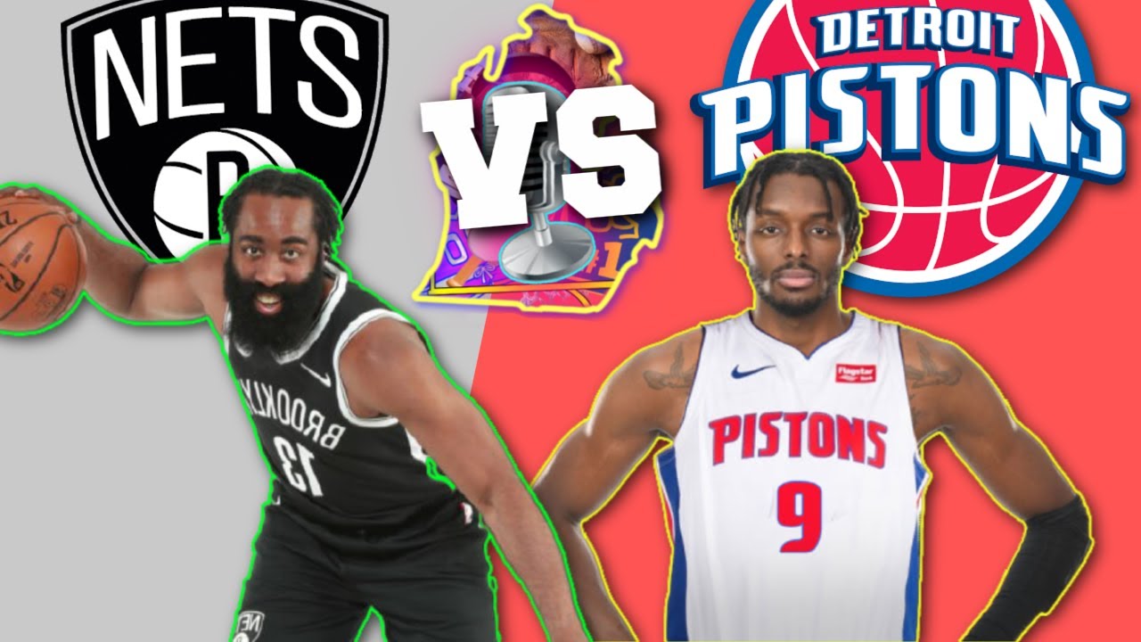 Nets vs Pistons LIVE in NBA 2021/22- Watch Live Streaming!