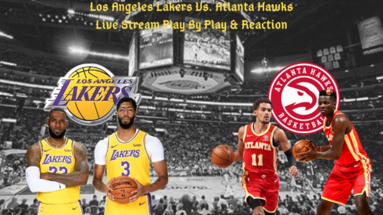 Lakers vs Hawks LIVE in NBA Hawks win 99-94, LeBron James left game due to injury