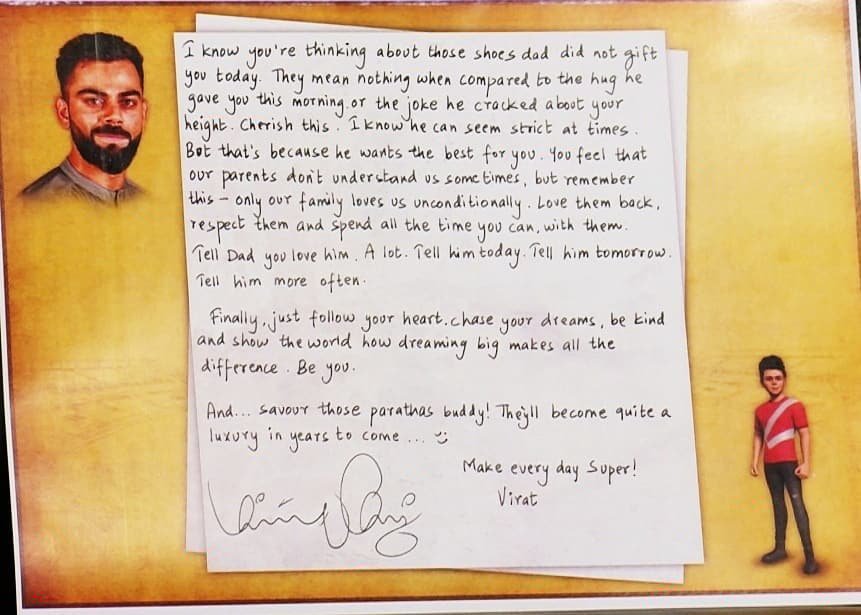 IPL 2021: An 18-year-old letter from Virat Kohli's school takes social media by storm - Check