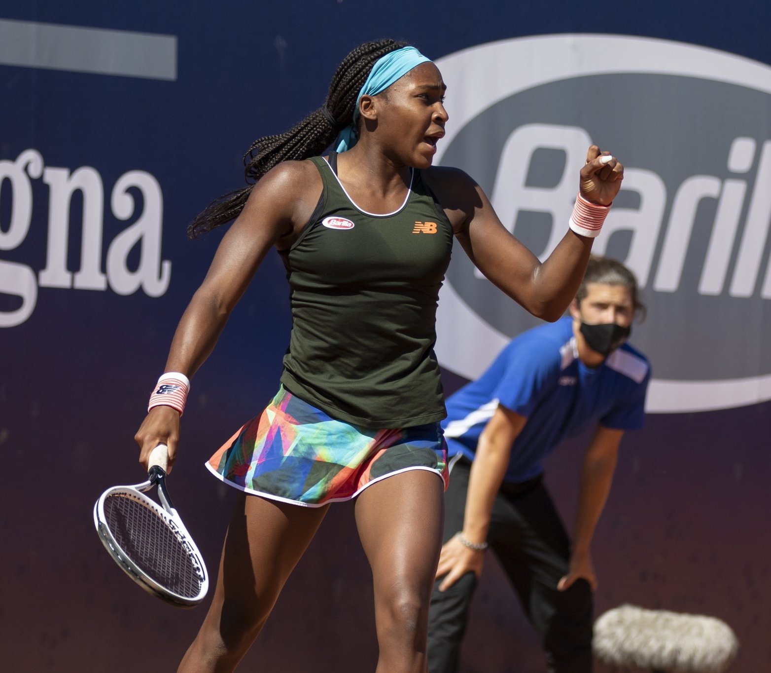 EmiliaRomagna Open 2021 Final Coco Gauff vs Wang Qiang stats