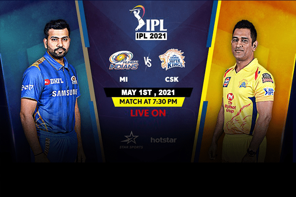 today match 2021 ipl