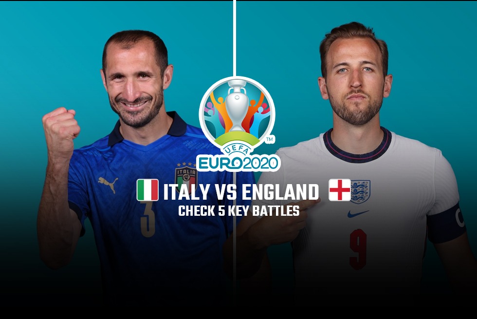 Italy vs England LIVE in Euro 2020 Finals Check 5 key battles to watch