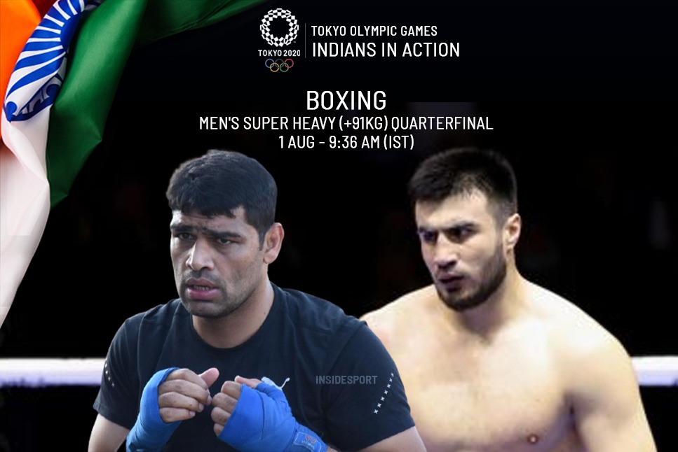 India at Tokyo Olympics LIVE: Boxing- Satish Kumar vs Bakhodir Jalolov- Men’s super heavyweight- quarter-final; Live Stream, Scores, Date, Time, All you need to know.
