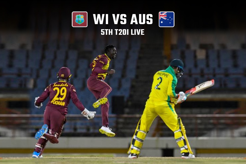 WI beat AUS 5th T20: Evin Lewis scores 34 ball 79, West Indies thrash Australia once again to wrap series 4-1