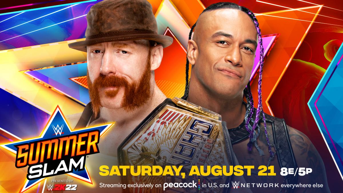 WWE Summerslam 2021: It's Official! Sheamus to defend the United States Championship title against Damian Priest