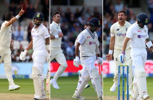 India in deep trouble, Anderson rattles India with Rahul, Pujara & Kohli’s wickets