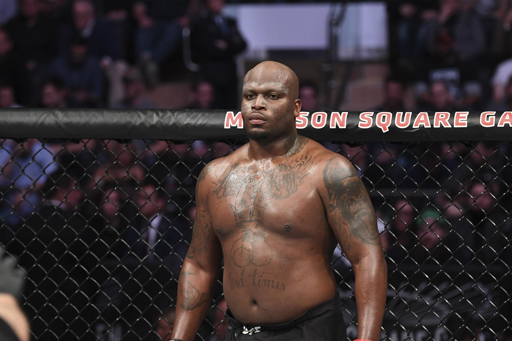 Derrick Lewis fought in prison, was trained by George Foreman, saved lives  in a hurricane and his Instagram is 'the best' - he also has the most  knockouts in UFC heavyweight history
