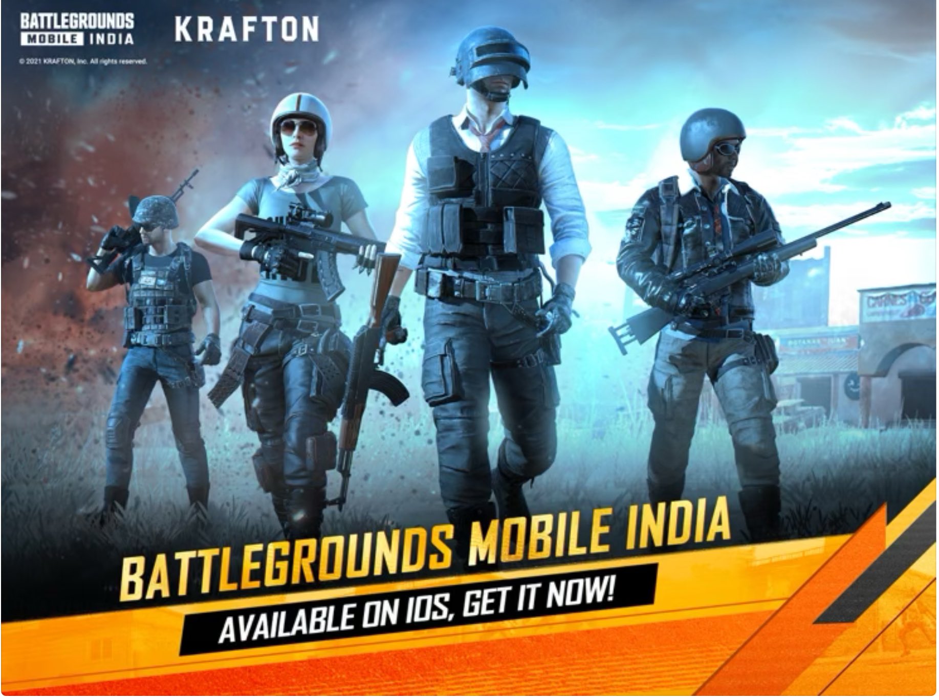 BGMI IOS RELEASE: Krafton Launches Battlegrounds Mobile India for iOS devices