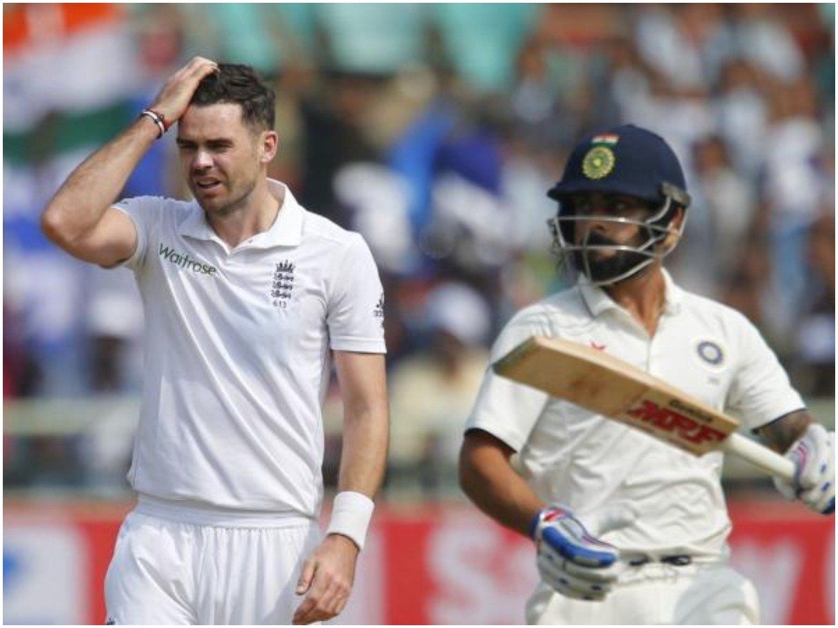 IND vs ENG: James Anderson claims Virat Kohli 