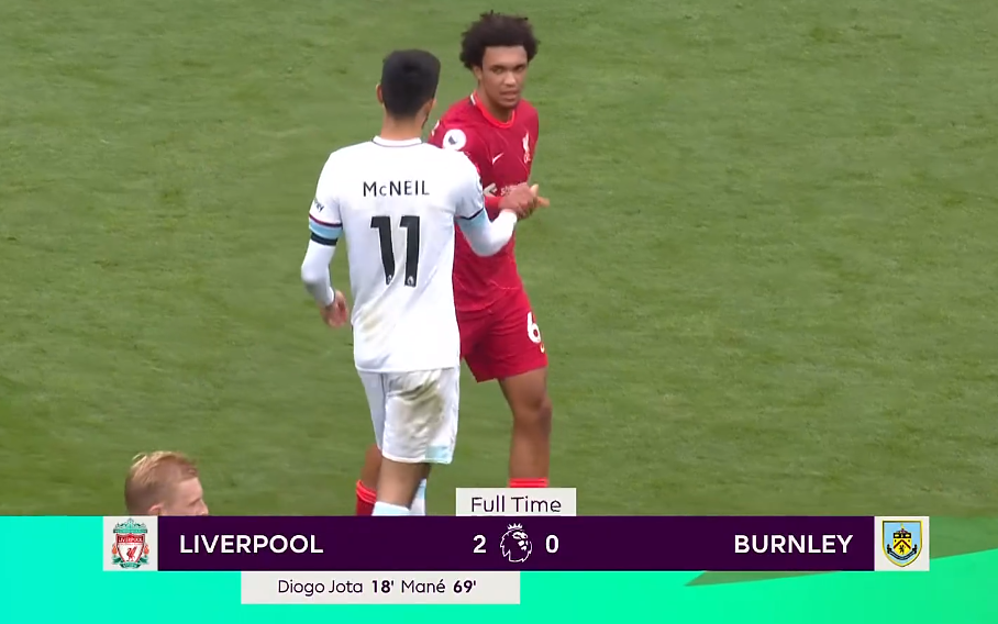 Liverpool vs burnley