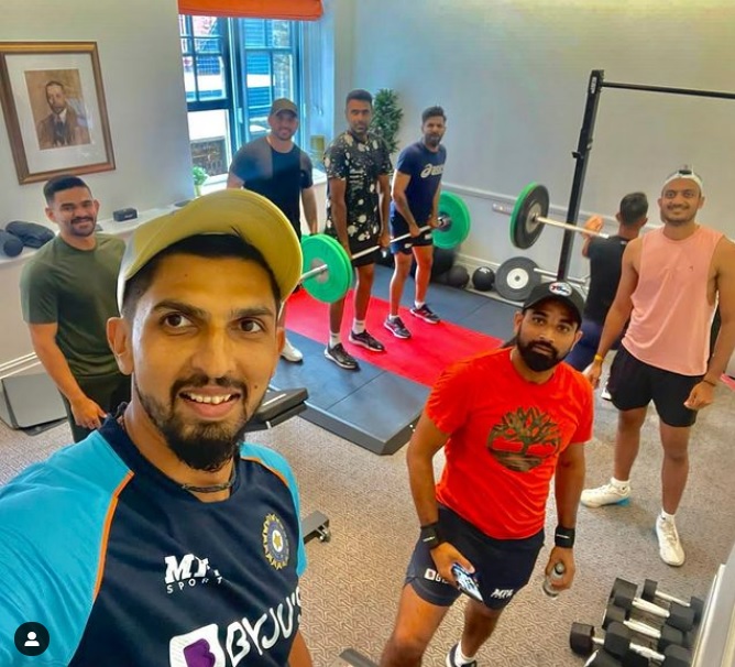 Ind vs Eng: Lord’s heroes Mohd Shami, Ishant Sharma sweat it out ahead of Headingley Test- see pic