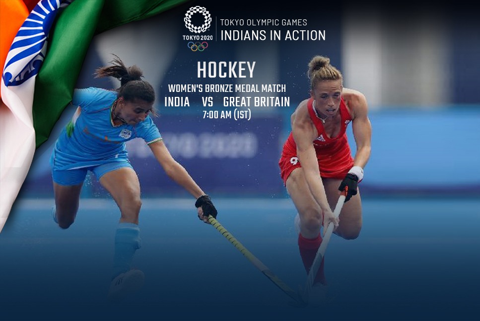 Tokyo Olympics Hockey LIVE: Can Rani Rampal and team beat Great Britain to win their 1st ever Olympic medal? India vs Great Britain Bronze medal match live