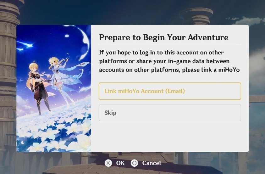 Genshin Impact How to use crosssave on Genshin Impact for PS5, PS4?