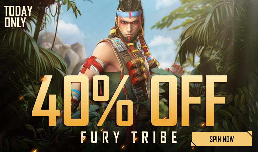 Garena Free Fire: Get Fury Tribe bundle from Diamond Royale today as all spins are discounted by 40%