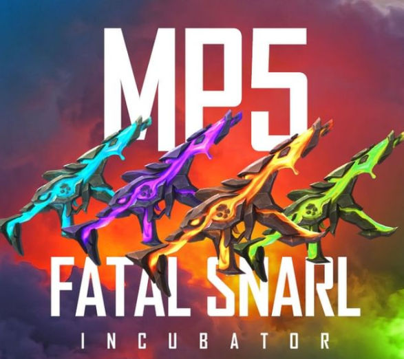 Know All About Free Fire MP5 Fatal Snarl Incubator In Details. How to Get the Access to Incubator and Claim the Gun Skins For Free Fire