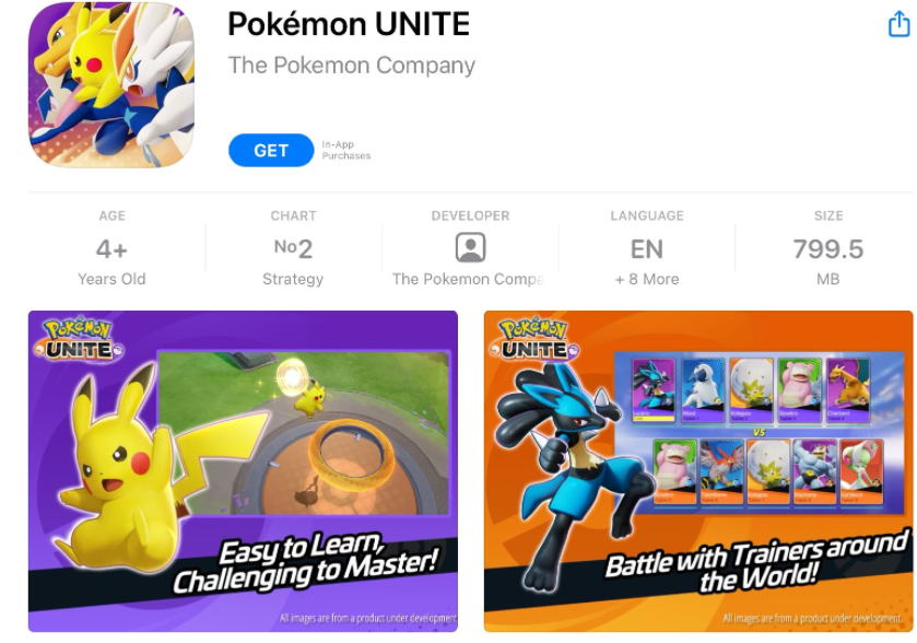 Unite download pokemon Pokémon UNITE