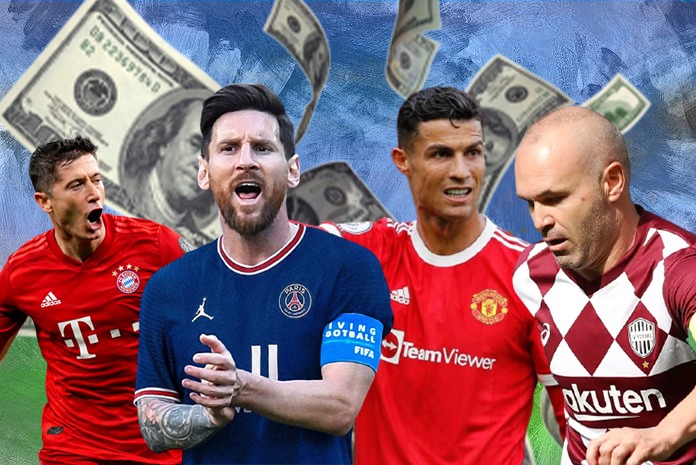 World&rsquo;s Highest Paid Footballers 2021: Ronaldo at top, check full list