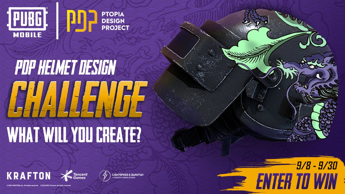 PUBG MOBILE PTOPIA DESIGN PROJECT - Helmet Design Challenge