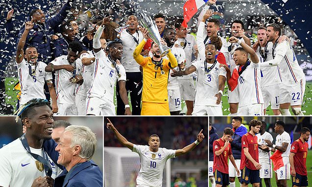 UEFA Nations League: France beats Spain 2-1 to win the UEFA Nations League title, Mbappe scores late winner
