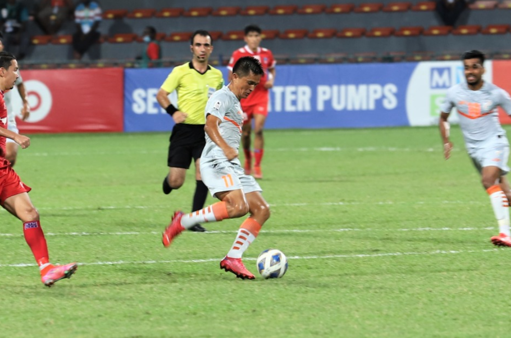 SAFF Championships: Captain Sunil Chhetri scores late goal as India defeat Nepal 1-0 to climb to the 3rd spot