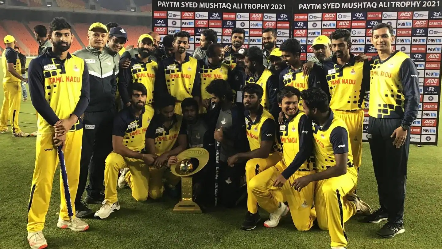 Syed Mushtaq Ali Trophy: Can Tamil Nadu defend the title in Dinesh Karthik's absence? Check out all the winners. Follow SMAT 2021 live