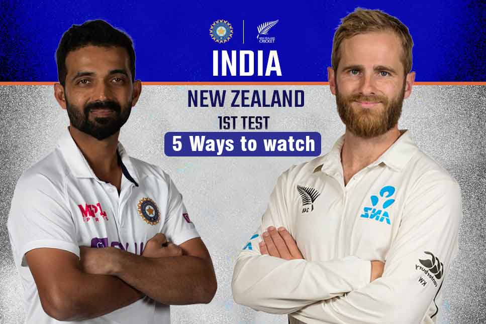 IND vs NZ 1st Test Day 5 LIVE: 5 Ways to watch India vs New Zealand 1st Test LIVE Streaming for Free in India