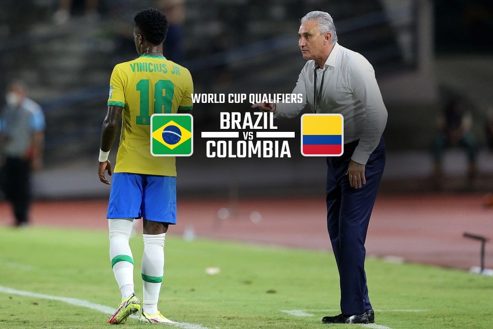 Brazil vs Colombia LIVE: Brazil coach Tite explains why in-form Vinicius Jr. is not included in the Brazil squad for FIFA World Cup Qualifiers