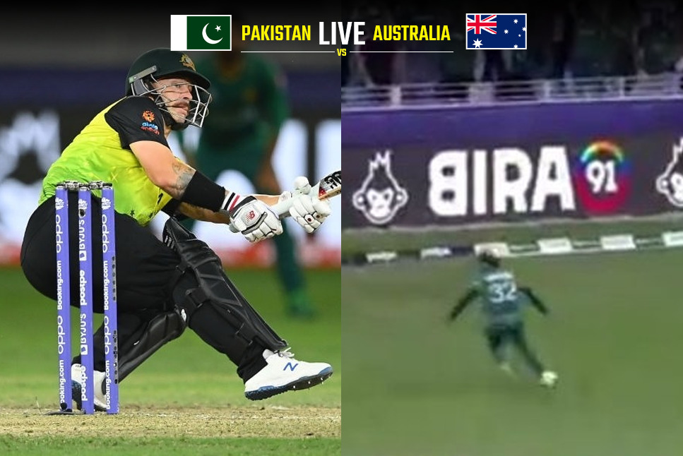 PAK vs AUS: BIG BLUNDER, Hasan Ali drops World Cup for Pakistan as Matthew Wade hits next 3 for huge sixes, Check out