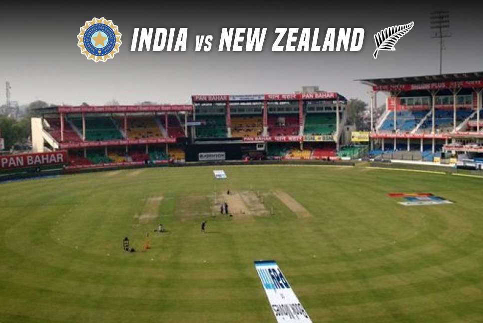 IND vs NZ Live Preparations begin in full swing at Green Park Stadium