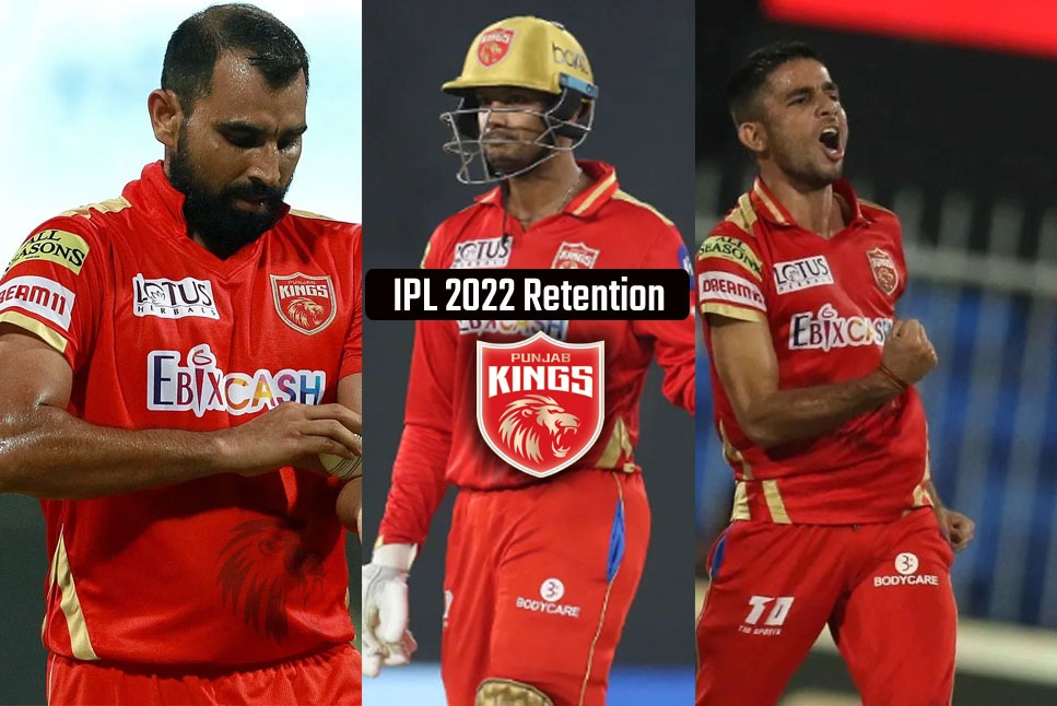 IPL 2022 Retention- PBKS: Mayank Agarwal among 3 big players likely to be retained, who will be fourth? Check out