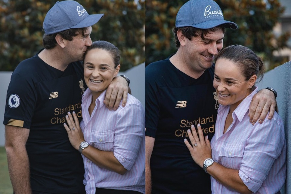 Ashleigh Barty announces engagement