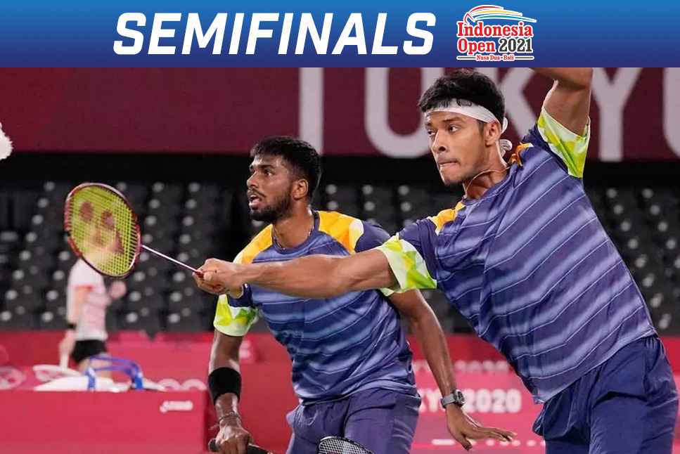Indonesia Open LIVE Semifinals: Satwik & Chirag Shetty crash out, lose to World No. 1 Gideon & Sukamuljo 21- 16, 21- 18 – Follow LIVE updates