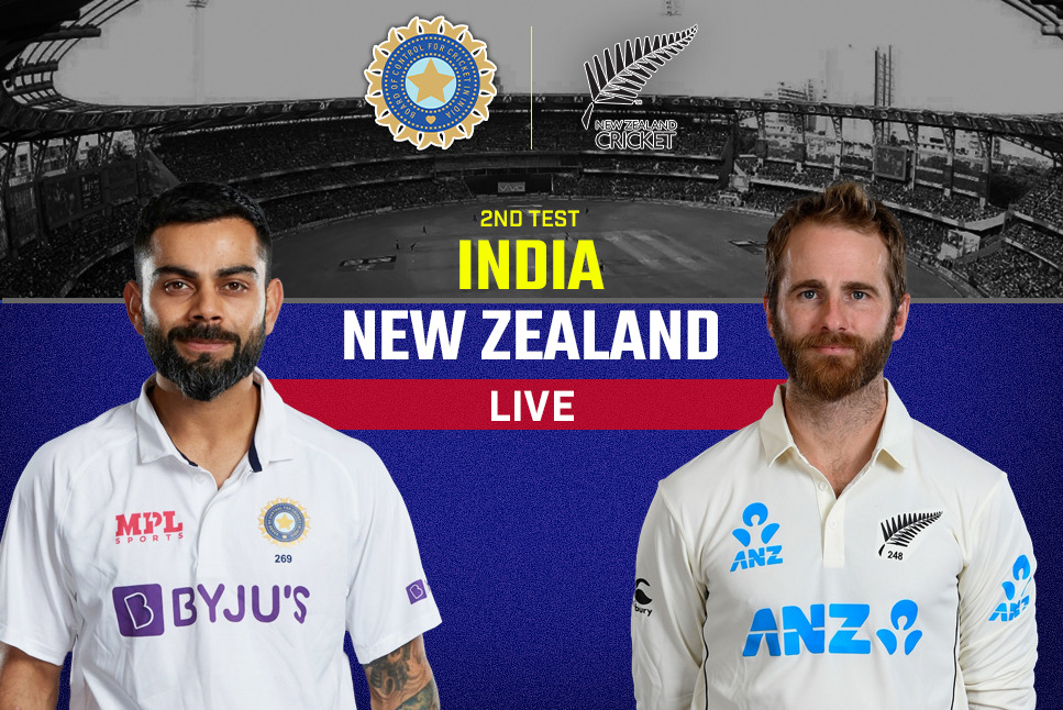 Ind vs NZ LIVE score, 2nd Test: Virat Kohli & Co favourite against resurgent New Zealand- Follow LIVE updates