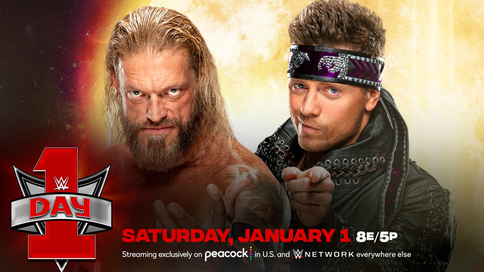 WWE Day 1: The Miz vs. Edge added to WWE Day 1 match card. Check video of their intense segment on Miz TV